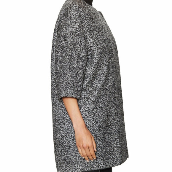 NWT $550 Alice + Olivia 'Roy' Wrap Drop Shoulder Coat in size Small! - Picture 4 of 5